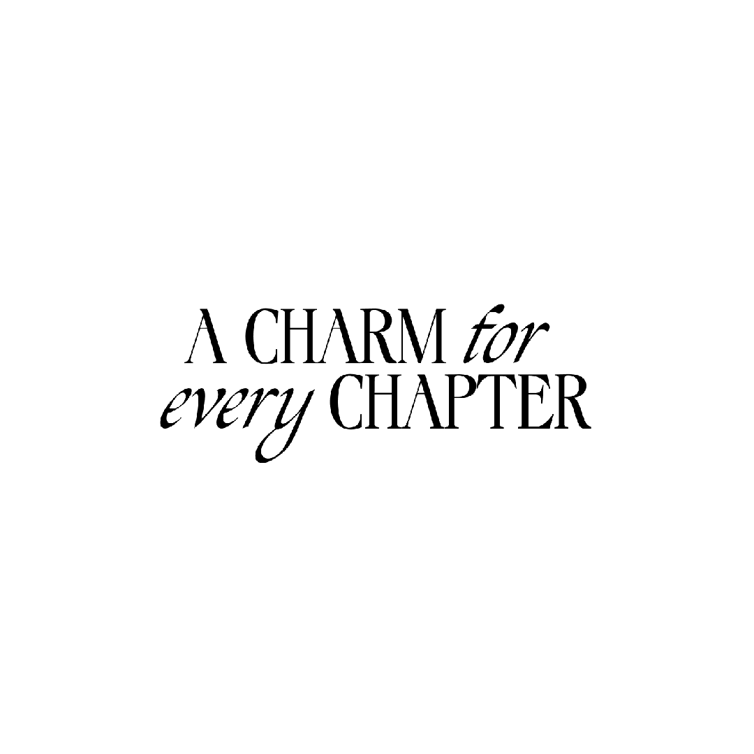 A charm for every chapter ✨
