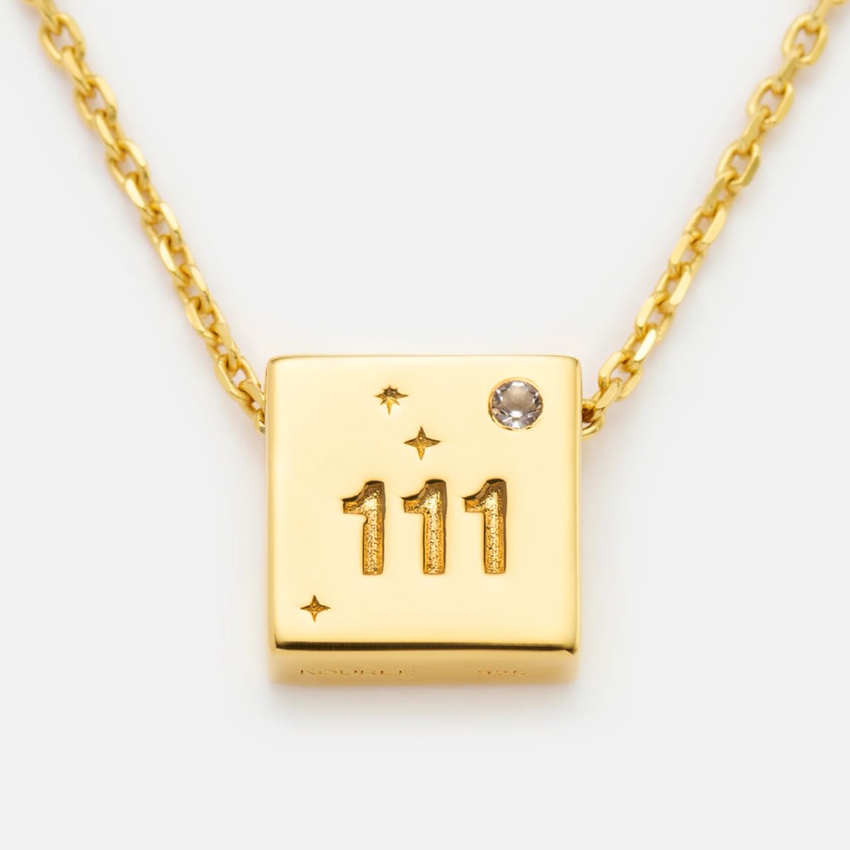 111 INTUITION NECKLACE PENDANT CHARM