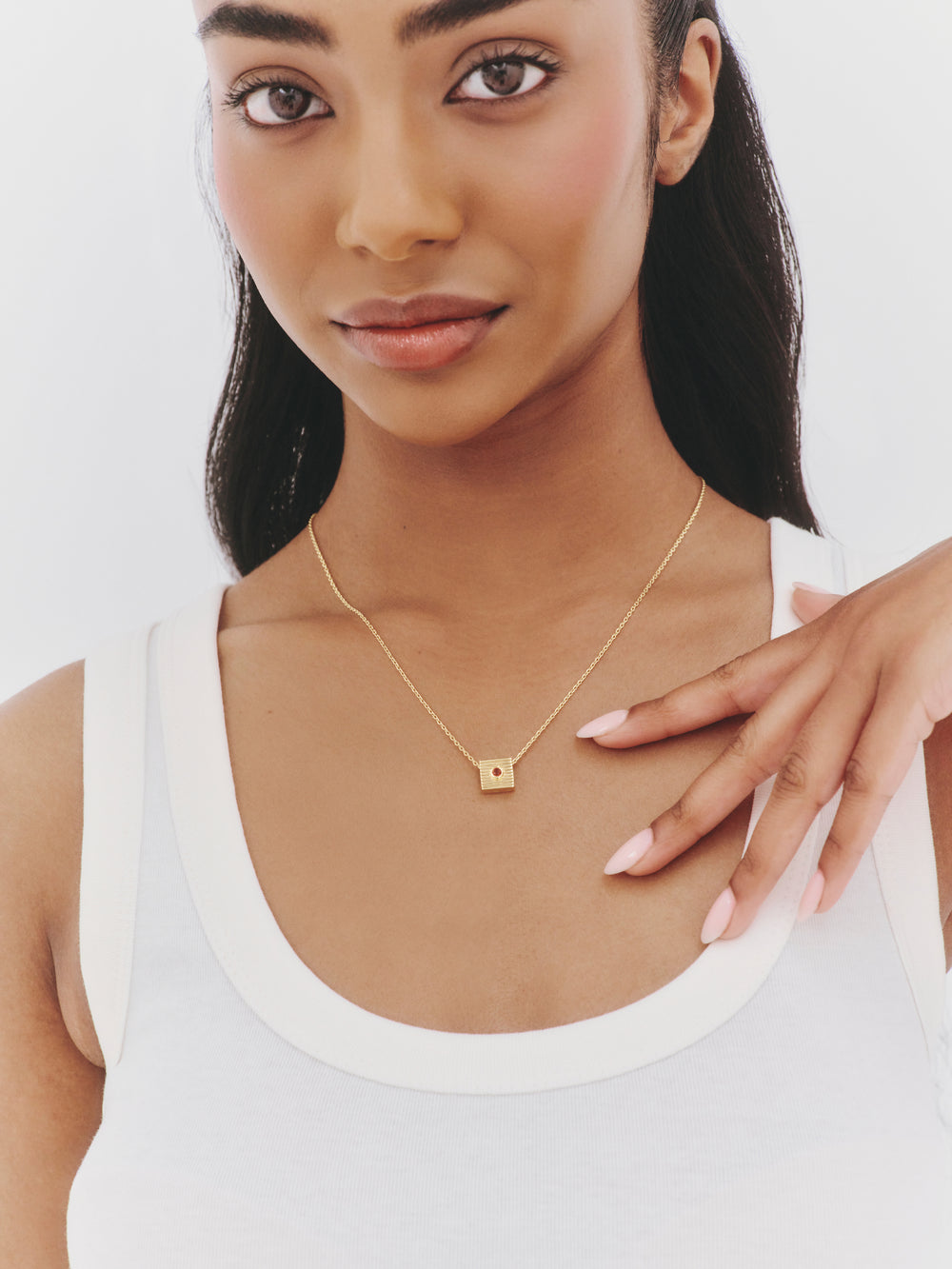 'BRAVER THAN YOU THINK' NECKLACE PENDANT CHARM