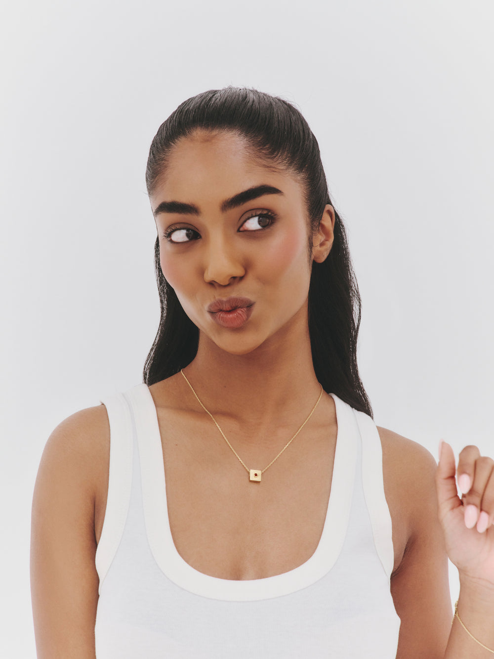 'BRAVER THAN YOU THINK' NECKLACE PENDANT CHARM