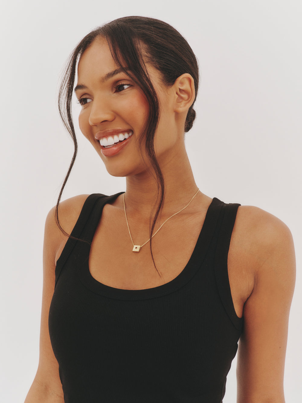 'BRAVER THAN YOU THINK' NECKLACE PENDANT CHARM