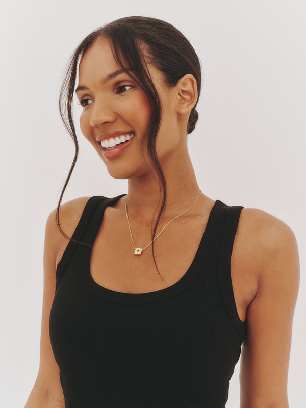 'BRAVER THAN YOU THINK' NECKLACE PENDANT CHARM