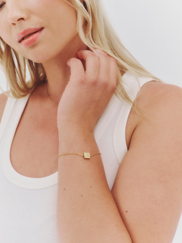 'ONE OF A KIND' FIXED CHARM BRACELET