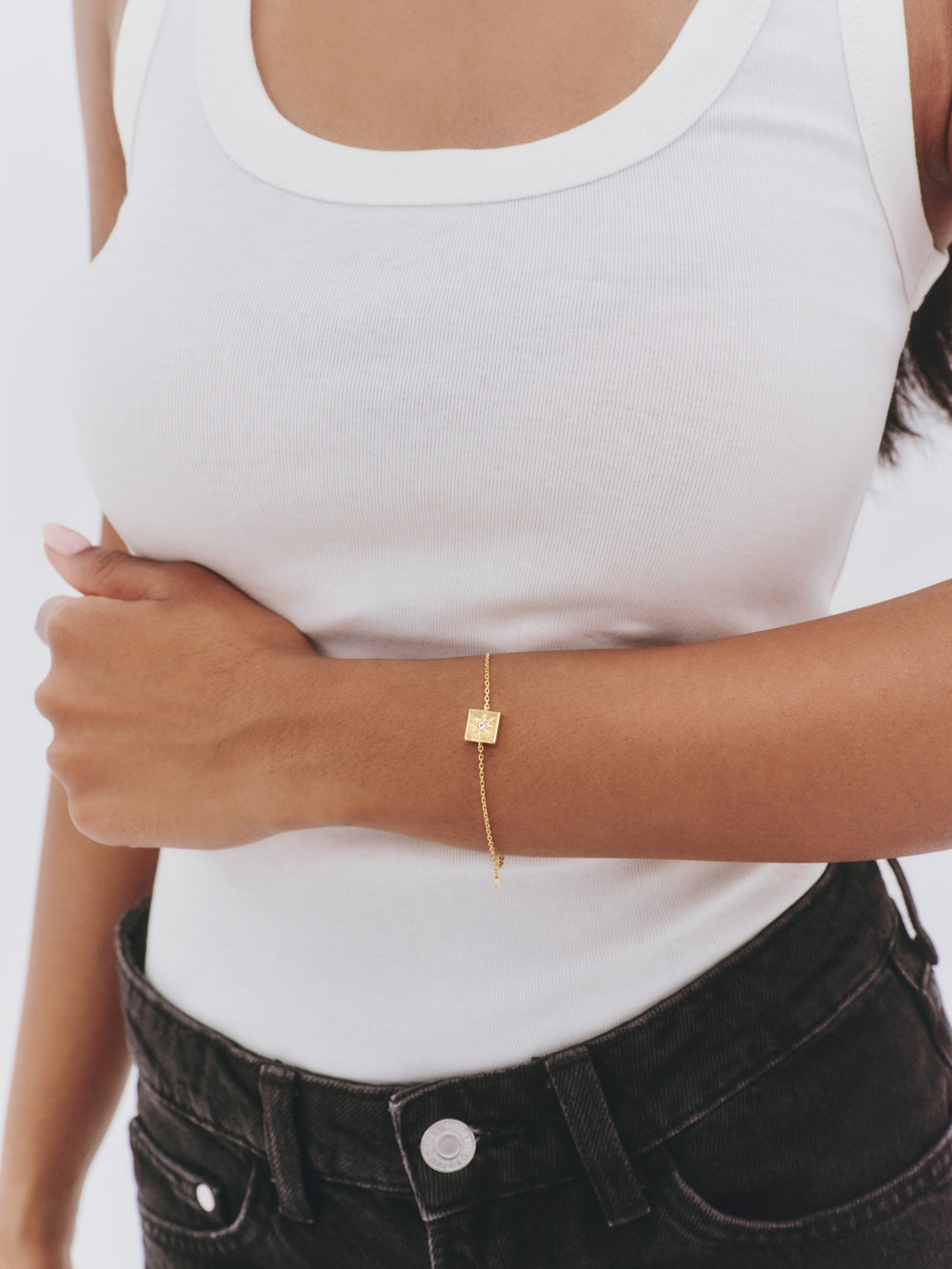 'ONE OF A KIND' FIXED CHARM BRACELET