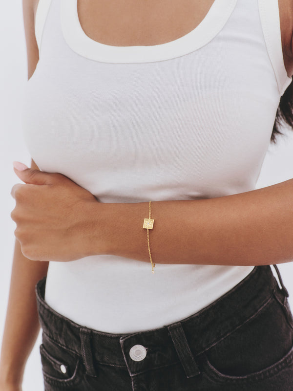 'ONE OF A KIND' FIXED CHARM BRACELET