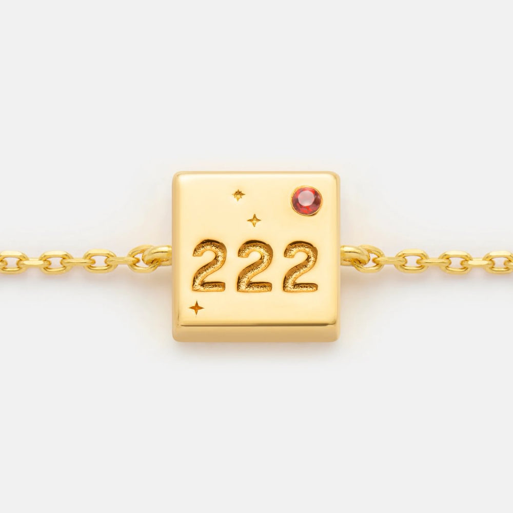 222 - ALIGNMENT FIXED CHARM BRACELET