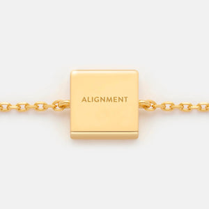 222 - ALIGNMENT FIXED CHARM BRACELET