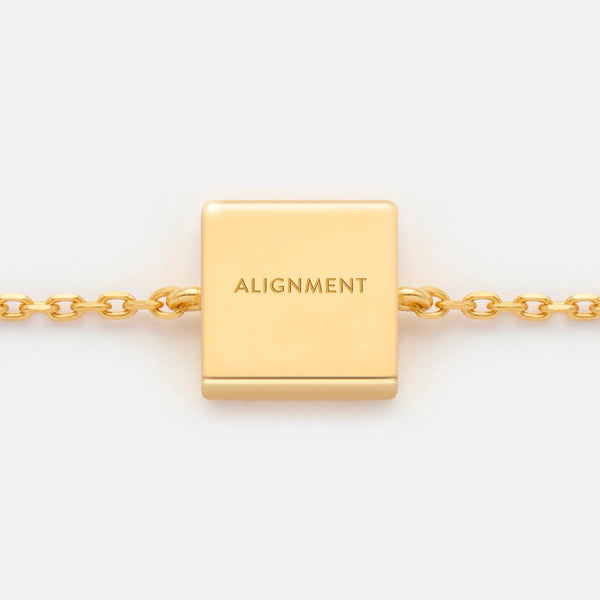 222 - ALIGNMENT FIXED CHARM BRACELET