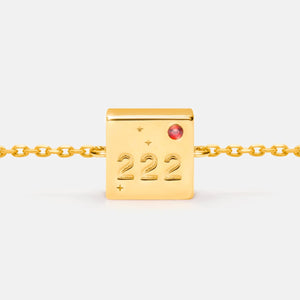 222 - ALIGNMENT FIXED CHARM BRACELET