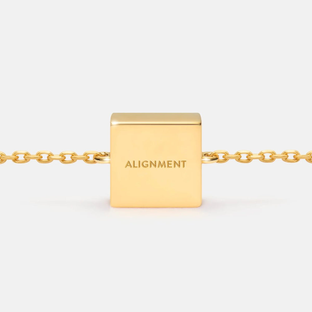 222 - ALIGNMENT FIXED CHARM BRACELET
