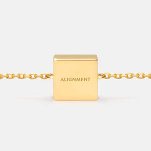 222 - ALIGNMENT FIXED CHARM BRACELET