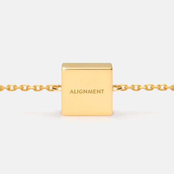 222 - ALIGNMENT FIXED CHARM BRACELET