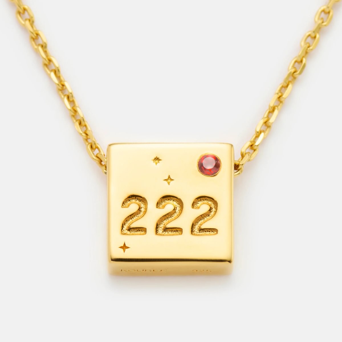 222 ALIGNMENT NECKLACE PENDANT CHARM