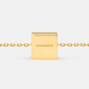 222 - ALIGNMENT NECKLACE PENDANT CHARM