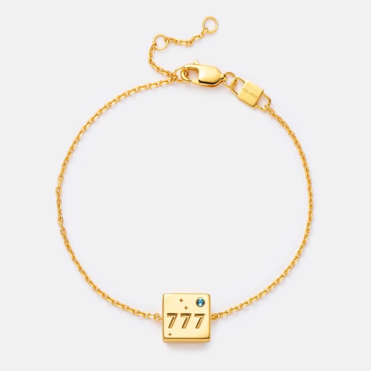 777 LUCKY CHARM BRACELET