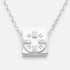 'TRUST IN THE TIMING' NECKLACE PENDANT CHARM