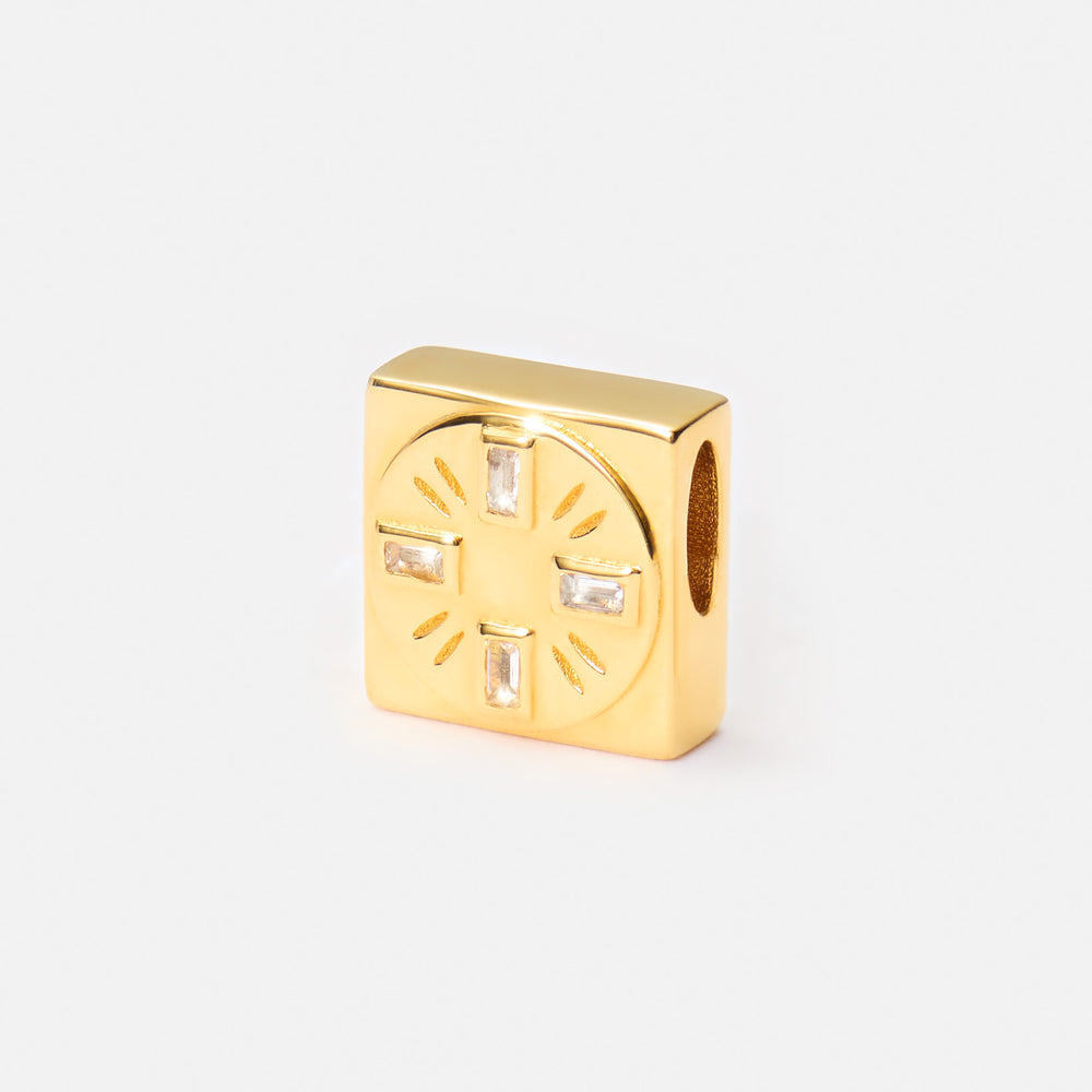 'TRUST IN THE TIMING' NECKLACE PENDANT CHARM