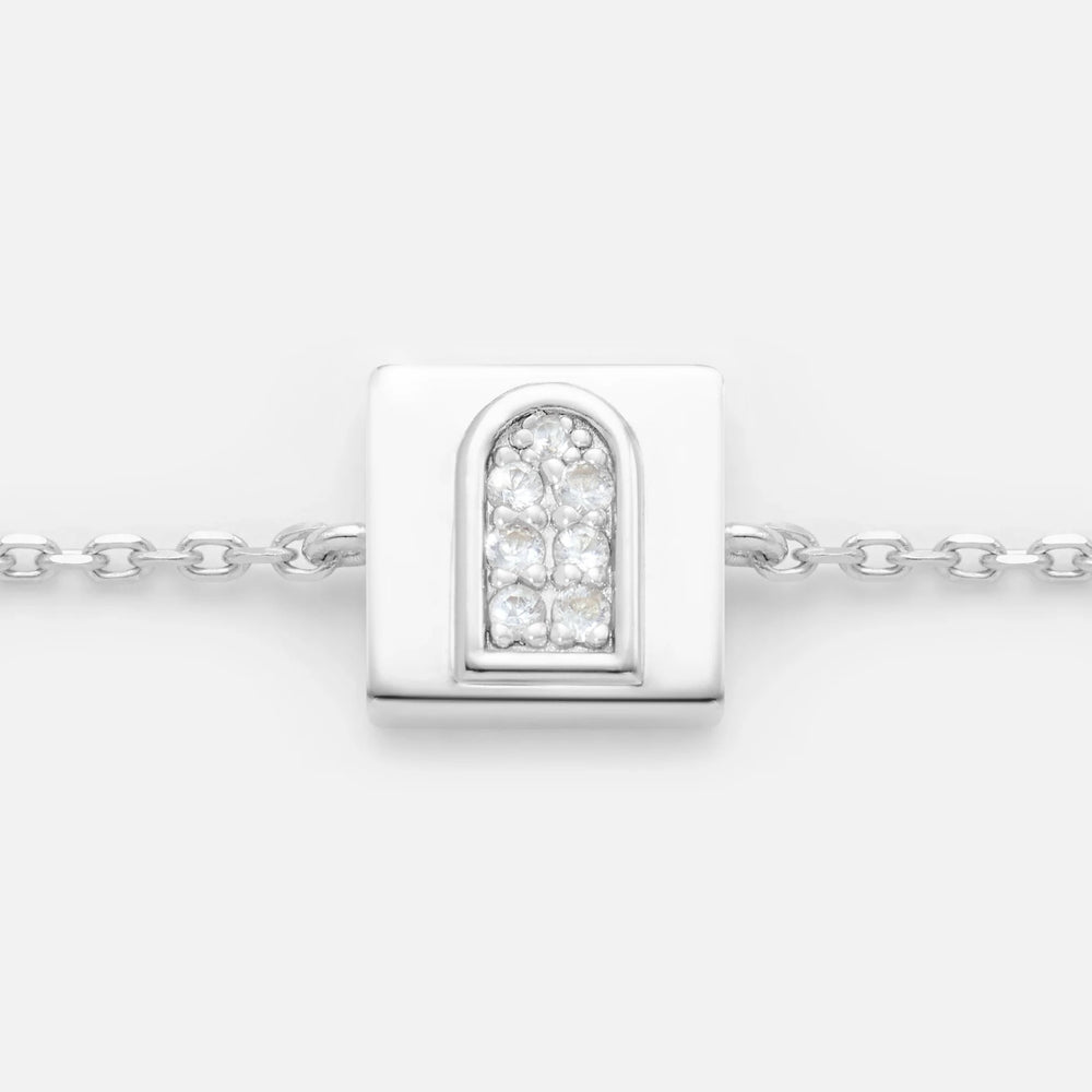 'MEANT FOR MORE' FIXED CHARM BRACELET (925 Sterling Silver)