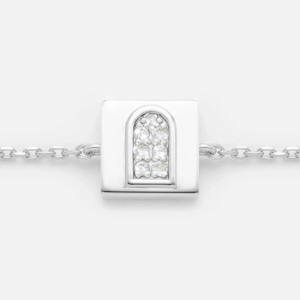 'MEANT FOR MORE' FIXED CHARM BRACELET (925 Sterling Silver)