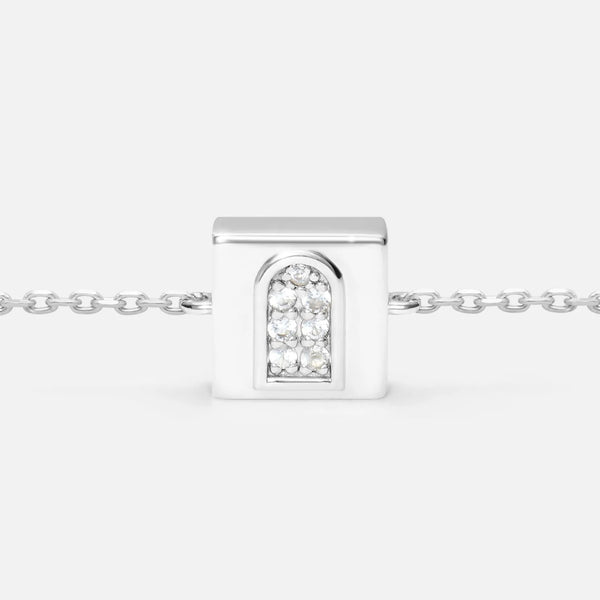 'MEANT FOR MORE' FIXED CHARM BRACELET (925 Sterling Silver)