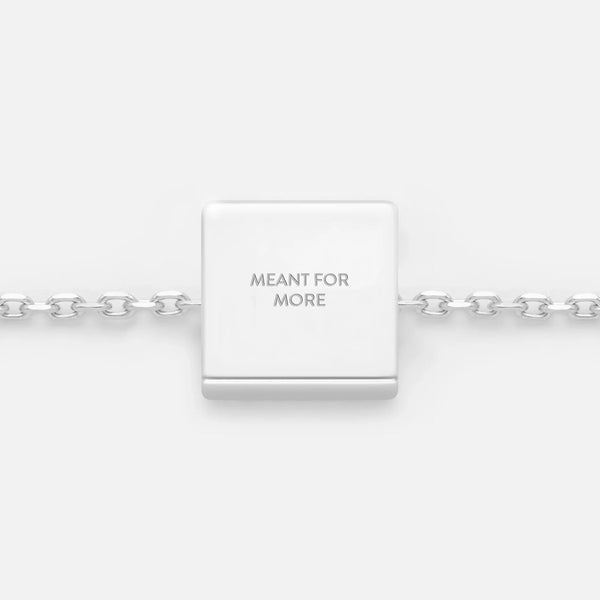 'MEANT FOR MORE' NECKLACE PENDANT CHARM