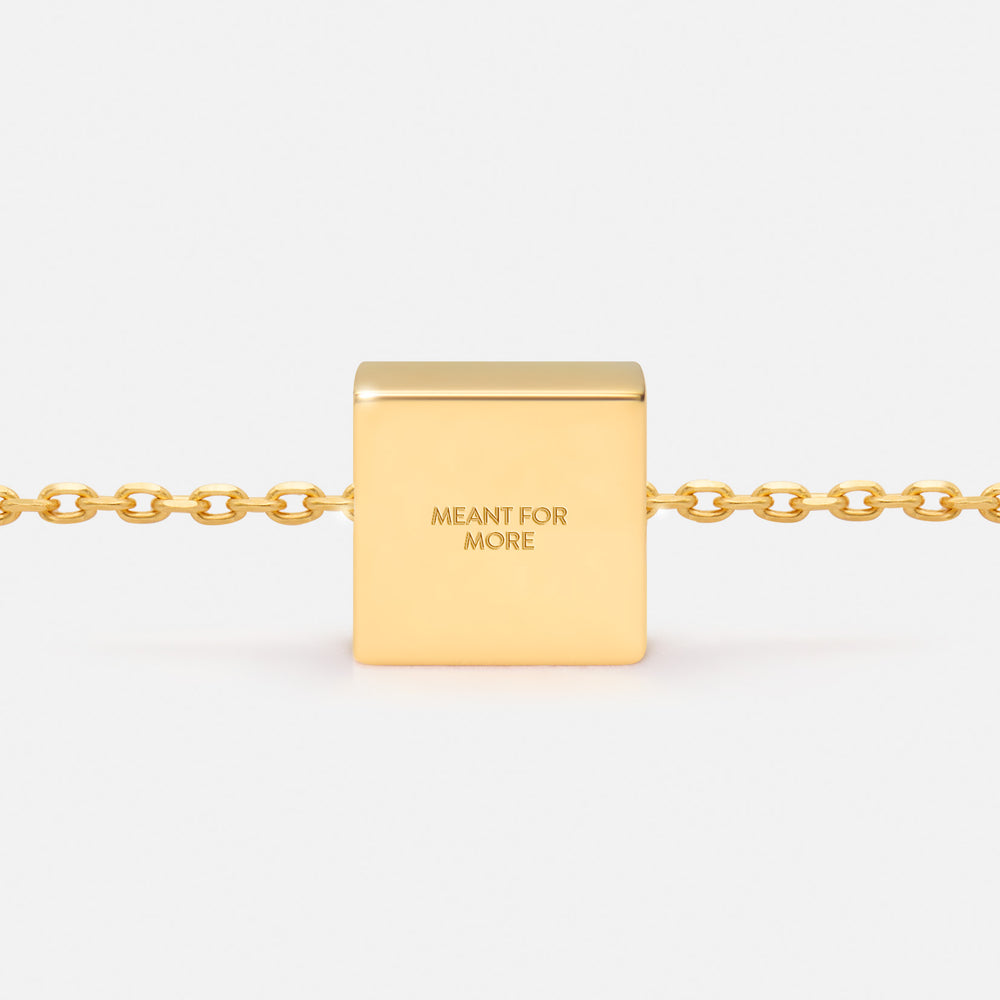 'MEANT FOR MORE' NECKLACE PENDANT CHARM