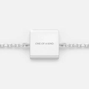 'ONE OF A KIND' FIXED CHARM BRACELET (925 Sterling Silver)
