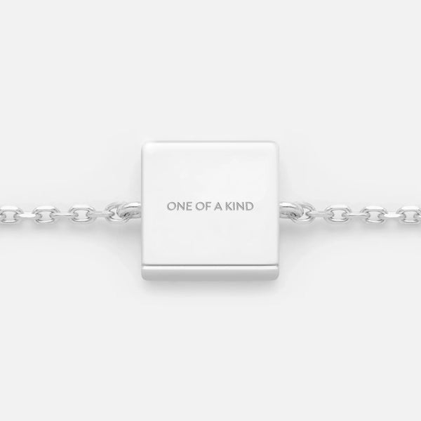 'ONE OF A KIND' FIXED CHARM BRACELET (925 Sterling Silver)