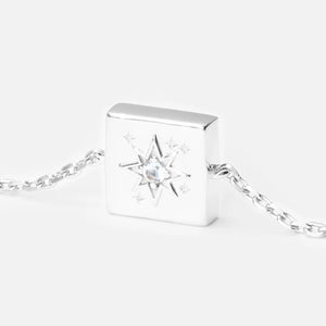 'ONE OF A KIND' FIXED CHARM BRACELET (925 Sterling Silver)