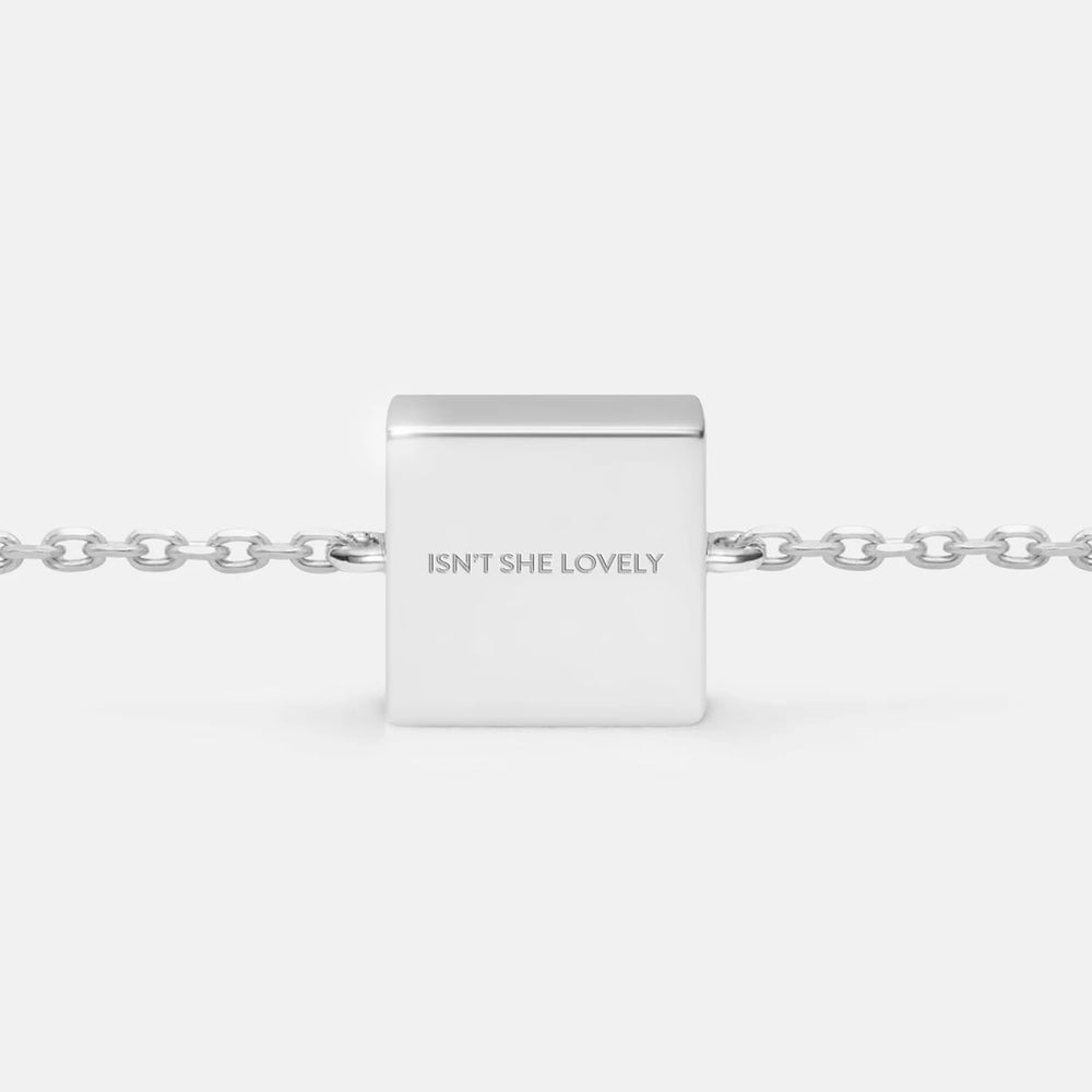 ISN'T SHE LOVELY  FIXED CHARM BRACELET