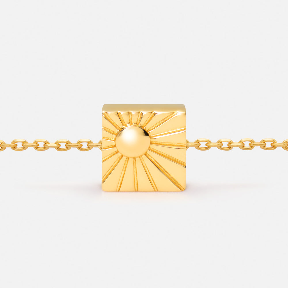 'BE THE SUNSHINE' NECKLACE PENDANT CHARM