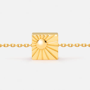 'BE THE SUNSHINE' NECKLACE PENDANT CHARM