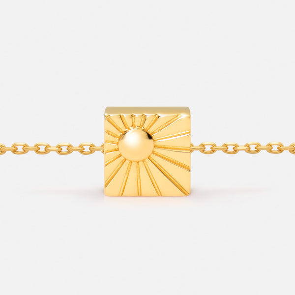 'BE THE SUNSHINE' NECKLACE PENDANT CHARM