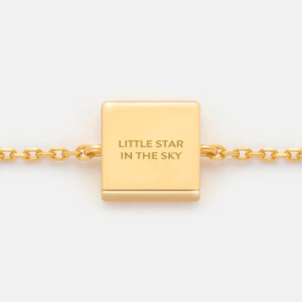 LITTLE STAR IN THE SKY  FIXED CHARM BRACELET