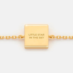 LITTLE STAR IN THE SKY  FIXED CHARM BRACELET