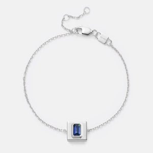 BABY BOY BLUE FIXED CHARM BRACELET