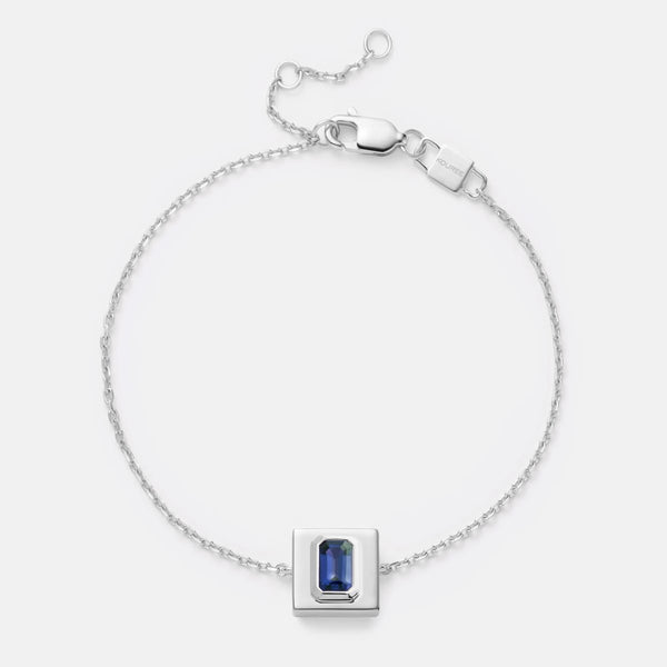 BABY BOY BLUE FIXED CHARM BRACELET