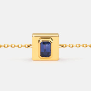 BABY BOY BLUE FIXED CHARM BRACELET