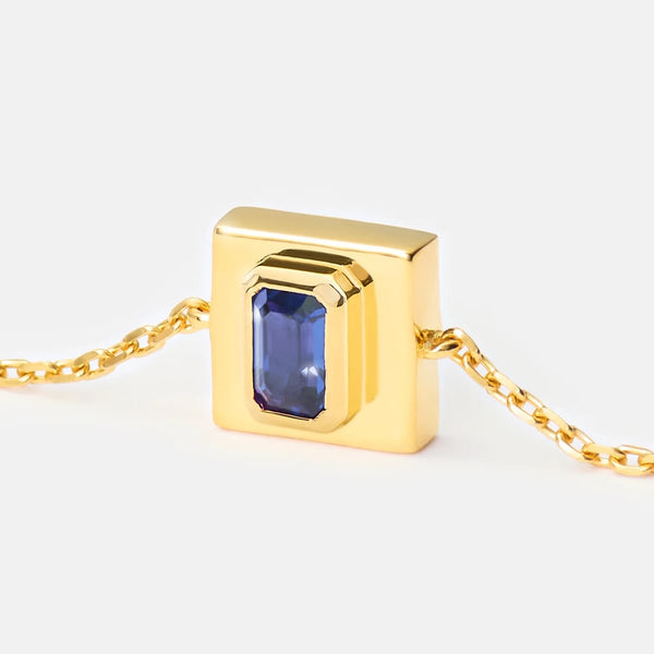 BABY BOY BLUE FIXED CHARM BRACELET