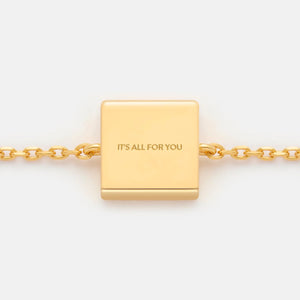 IT'S ALL FOR YOU  FIXED CHARM BRACELET