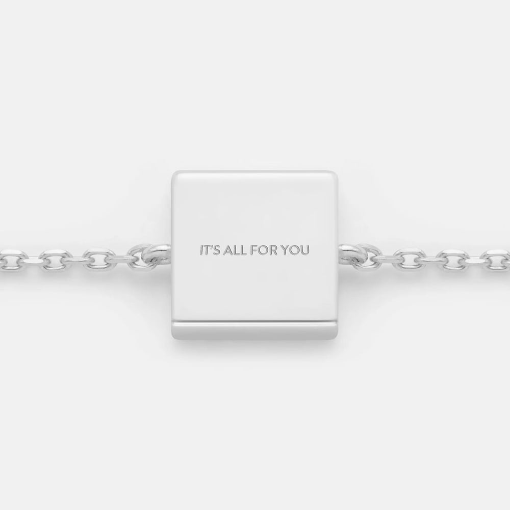 IT'S ALL FOR YOU FIXED CHARM BRACELET