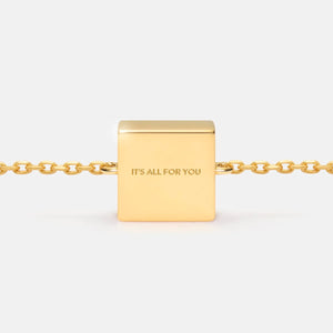 IT'S ALL FOR YOU  FIXED CHARM BRACELET