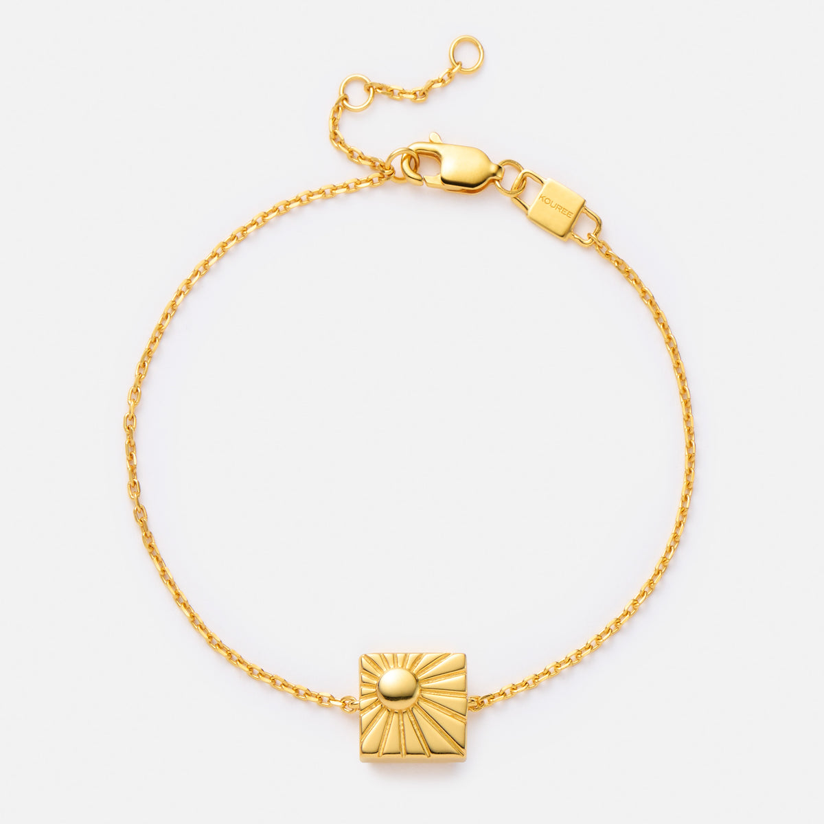 BE SUNSHINE FIXED CHARM BRACELET
