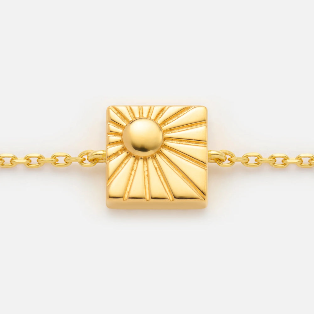 'BE THE SUNSHINE' FIXED CHARM BRACELET