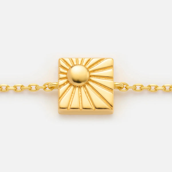 'BE THE SUNSHINE' FIXED CHARM BRACELET