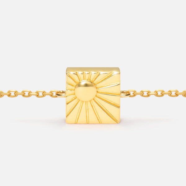 'BE THE SUNSHINE' FIXED CHARM BRACELET