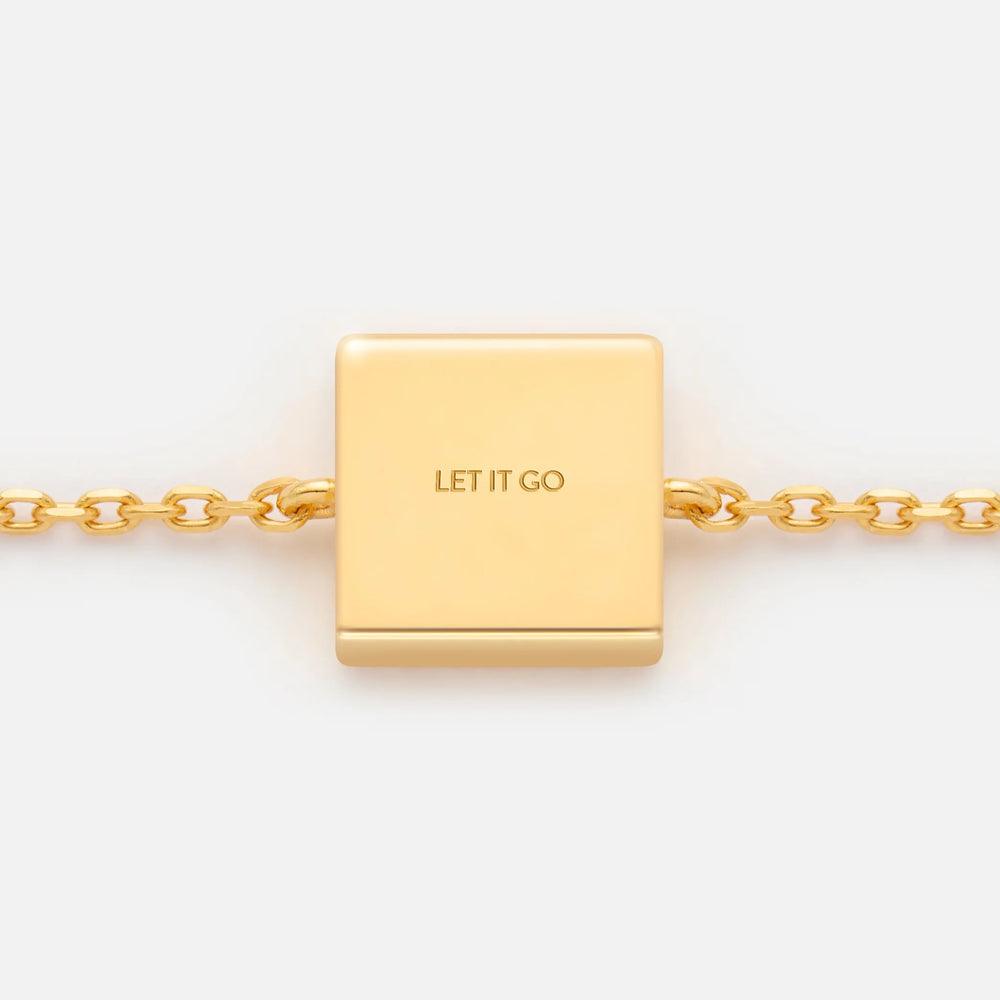 'LET IT GO CHARM' FIXED CHARM BRACELET