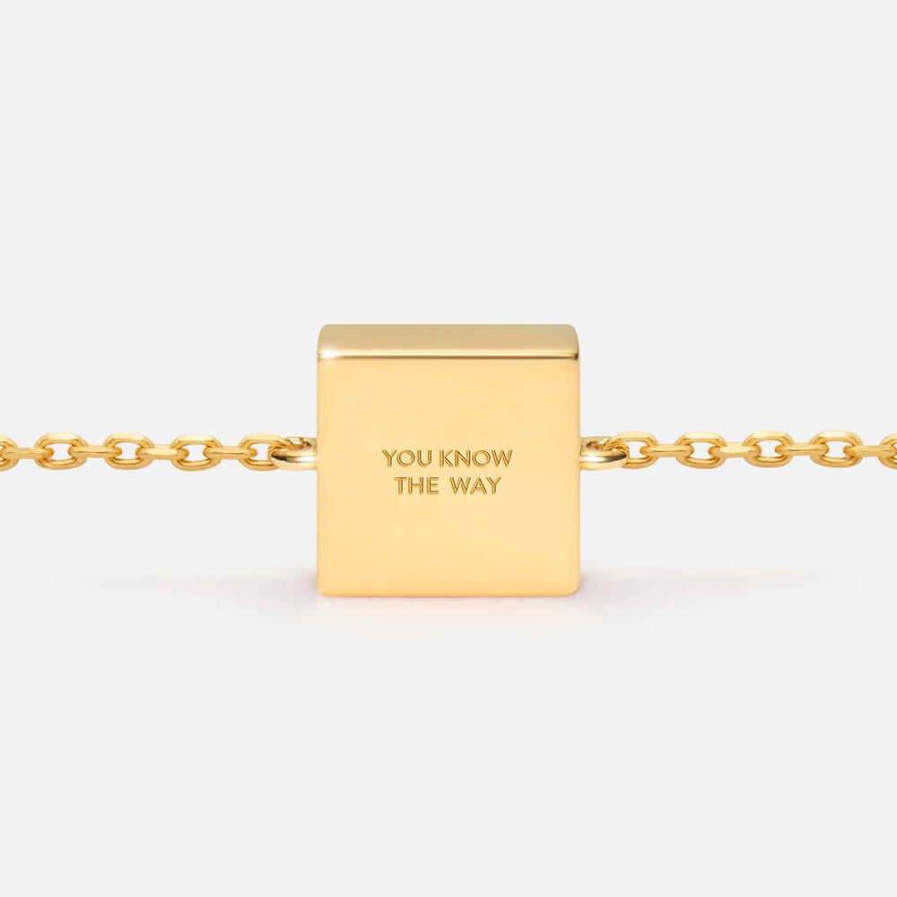 'YOU KNOW THE WAY' FIXED CHARM BRACELET