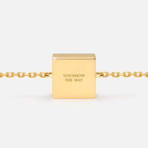 'YOU KNOW THE WAY' FIXED CHARM BRACELET