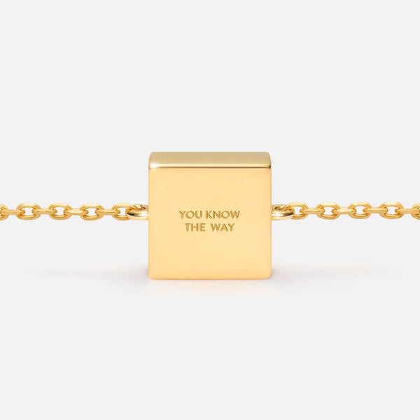 'YOU KNOW THE WAY' FIXED CHARM BRACELET
